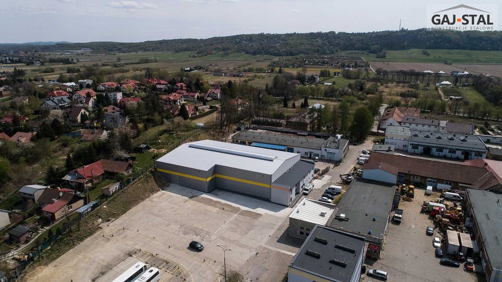 Hala magazynowa ocieplana 3000 m2 30x100x5