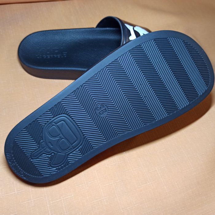 KARL LAGERFELD 38 klapki damskie Black edition exclusive