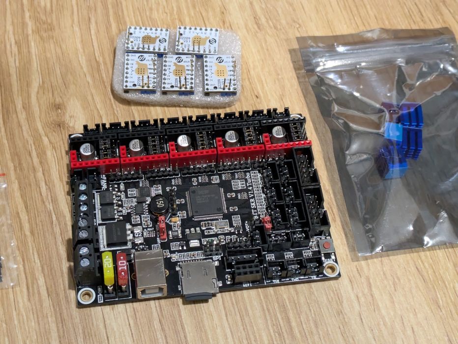 Board para 3d ou CNC BIGTREETECH SKR V1.4  + drivers tmc2209