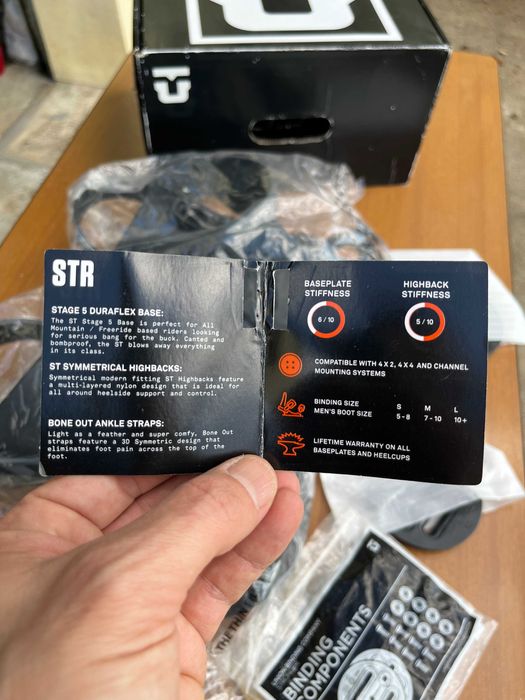 Fixações Snowboard Union STR