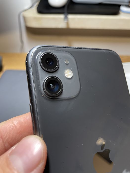 iPhone 11 64GB Black | Box | Okazja | Uszkodzony ekran