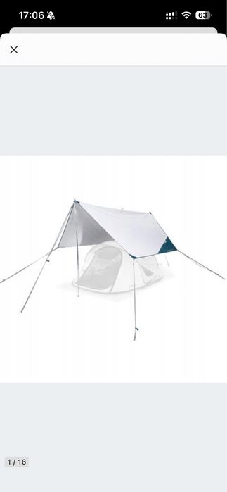 Płachta bieakowa Tarp Quechua Fresh L