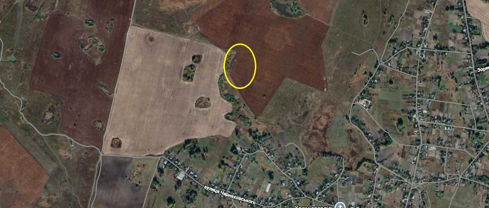 Продам земельну ділянку 1,6 га, с. Гоголів, Броварской, Власник!