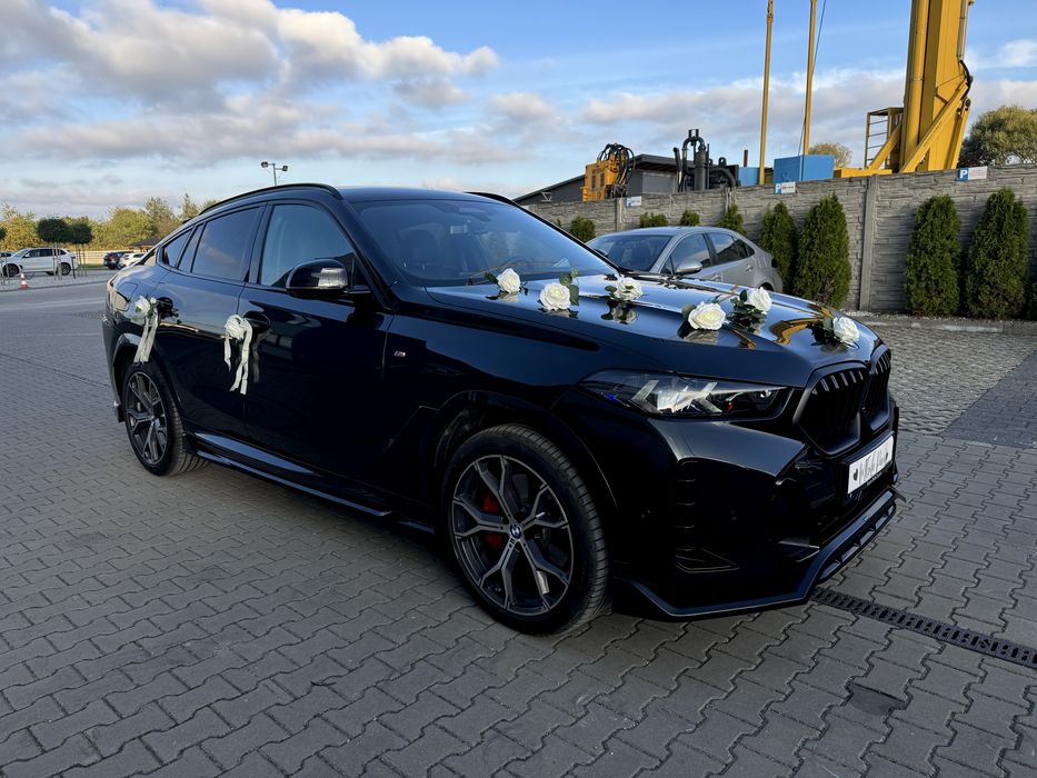 Auto na wesele ślub BMW X6 i BMW M8 COMPETITION ! Samochód na wesele !