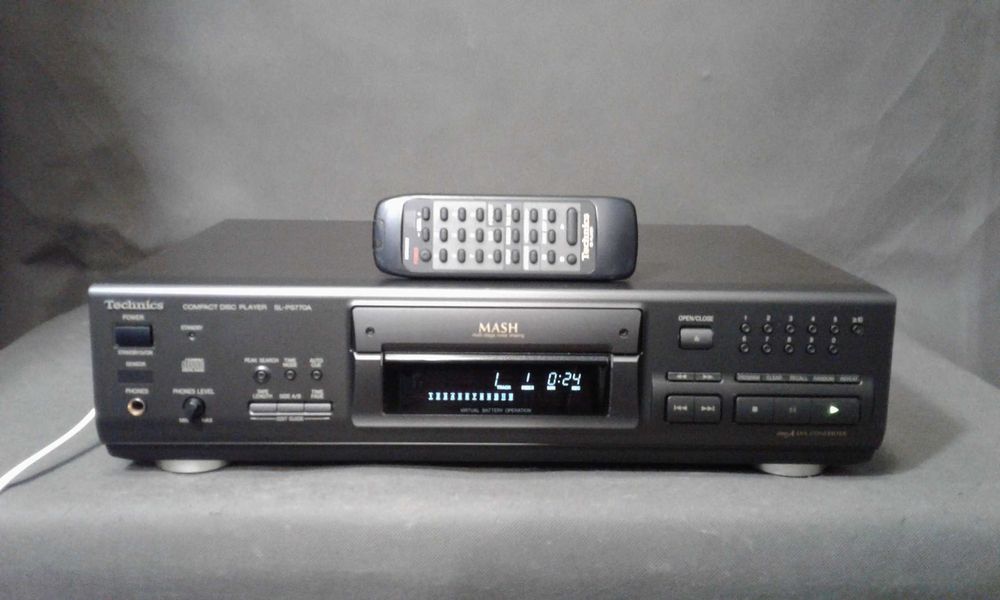 TECHNICS SL-PS770A,pilot ,odtwarzacz cd