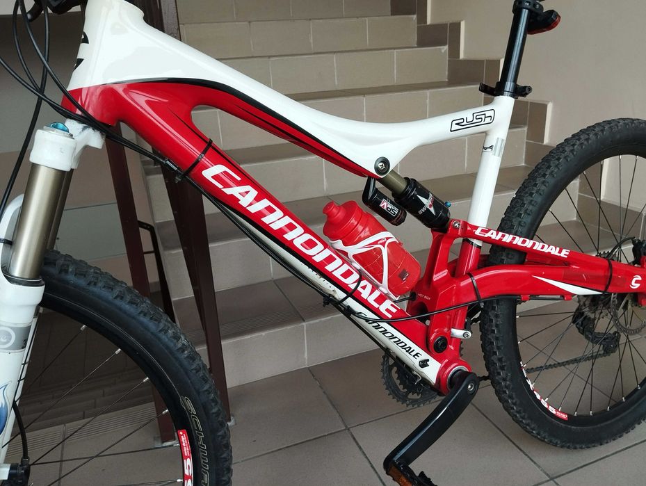 Cannondale Rush 3 XT, XTR, Fox, DT Swiss rower karbonowy pełny