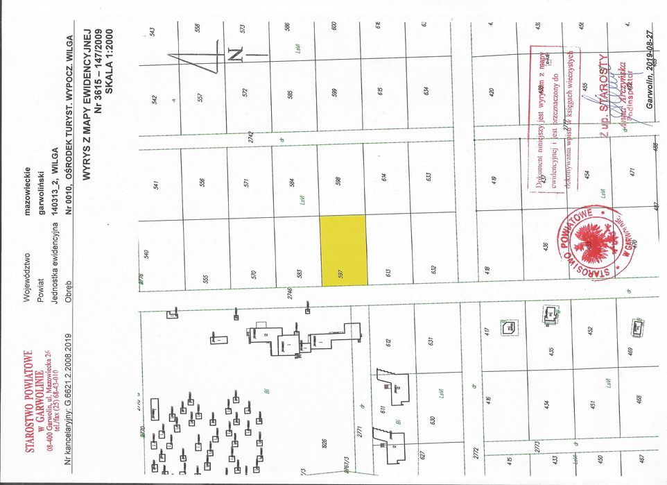 Działka leśna 2500 m² z warunkami zabudowy Osiedle Wilga pod Warszawą – další