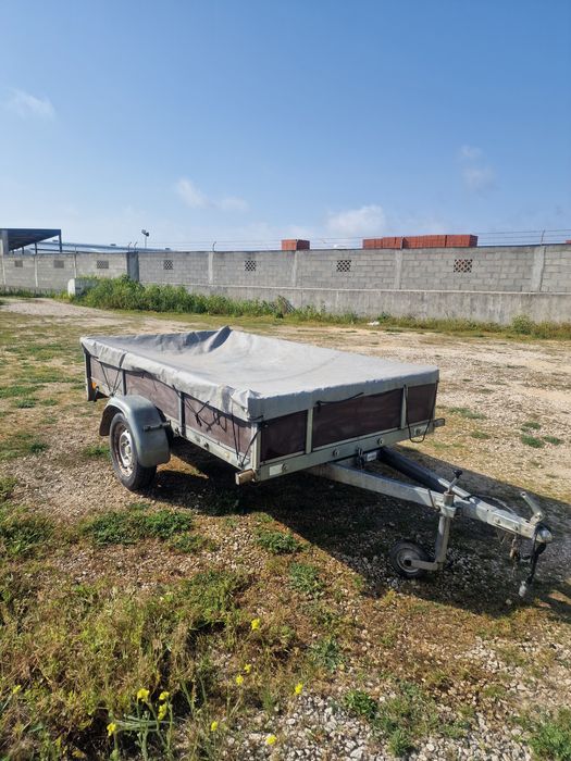 Reboque carga 2.5m x 1.40m basculante