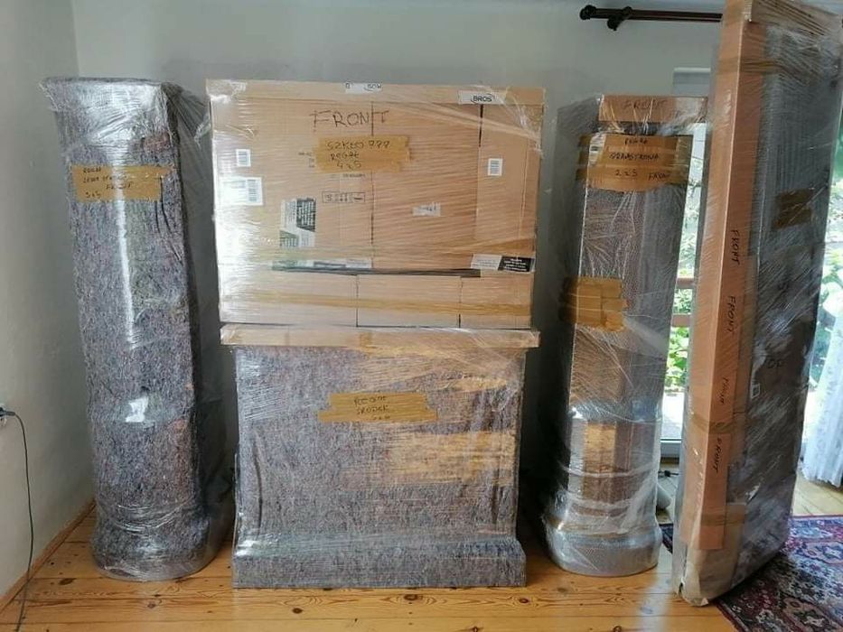 Przeprowadzki biur, mieszkań, domów, Transport, Przeprowadzka, Bus Van