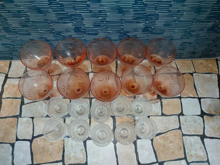 Copos e Cálices Antigos - Lote