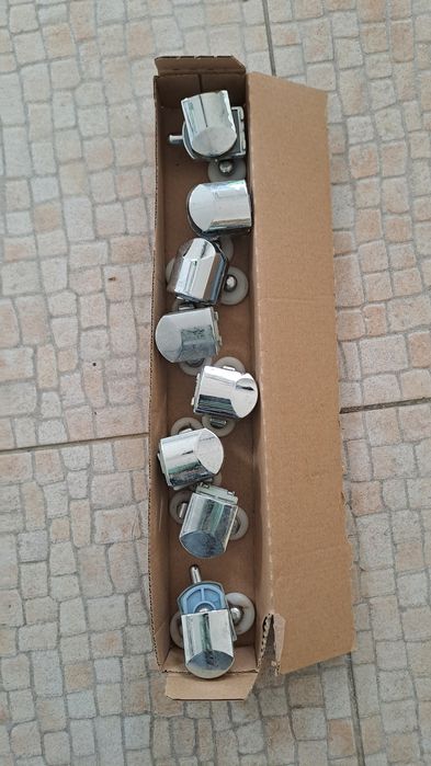 8 rodízios para cabine de duche