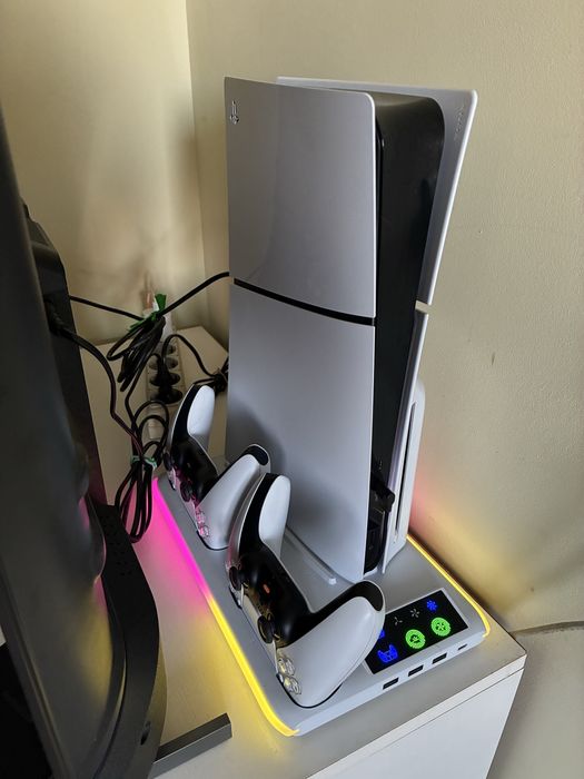 Playstation 5 blu-ray 2 геймпади