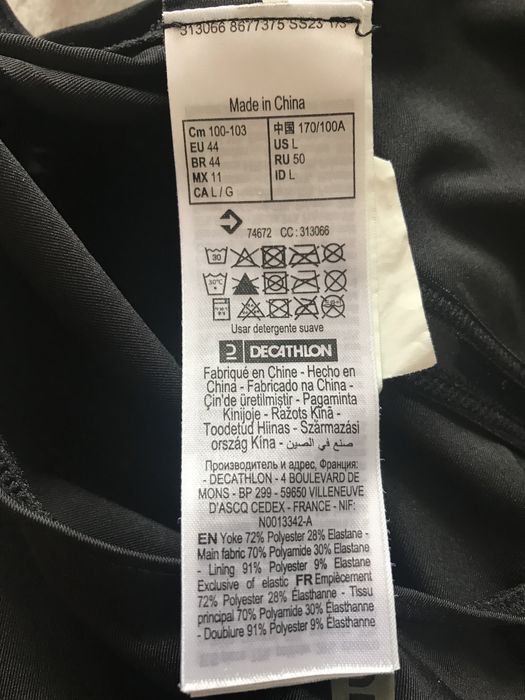 Strój kąpielowy Nabaiji rozm 44