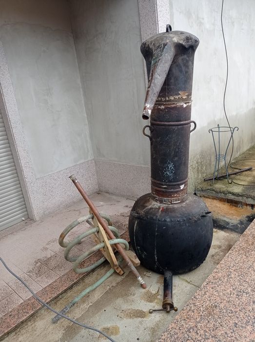 Alambique em cobre de 200 litros