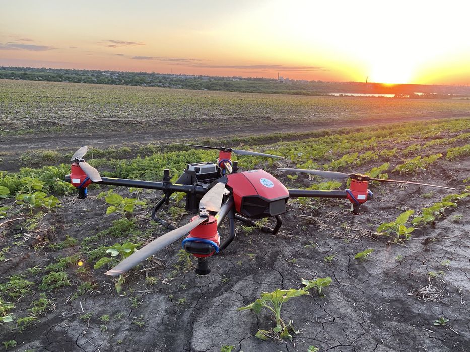 Внесення ЗЗР|Агродрон XAG XP|Десикація|Agro Drone|Агро дрон