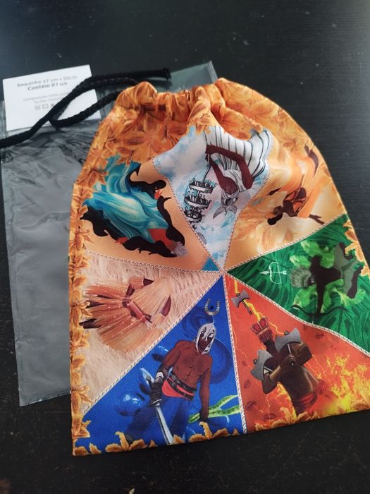 Saco 7 linhas de umbanda, bolsa orixás