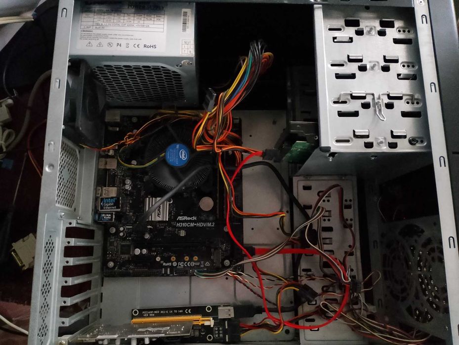 Компьютер 4ядра gold g5400, 8gb ddr4, 160gb hdd, 400w бп (описание)