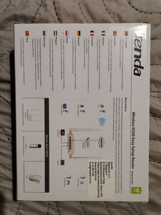 Tenda Router N300 model N301