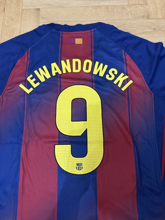 Robert Lewandowski FC Barcelona Koszulka Piłkarska Nowa rozmiar L