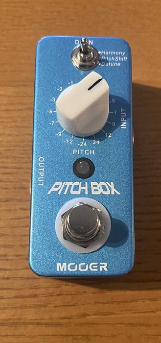Pedal MOER - PitchShift e transformador/carregador