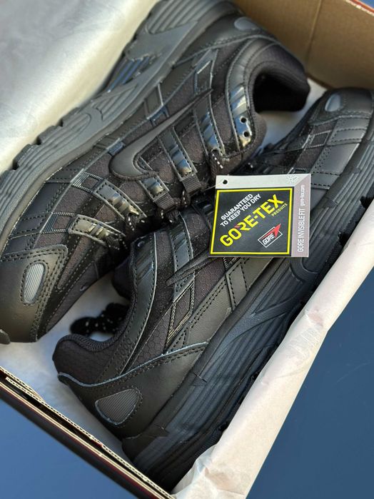 ‼️Кросівки Nike P-6000 All Black Gore-Tex