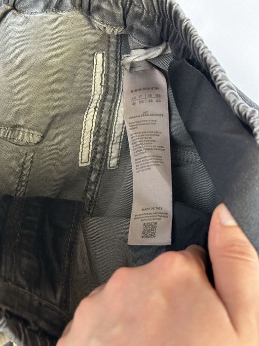 Rick Owens DRKSHDW штаны карго cargo bella washed opium archive джинсы