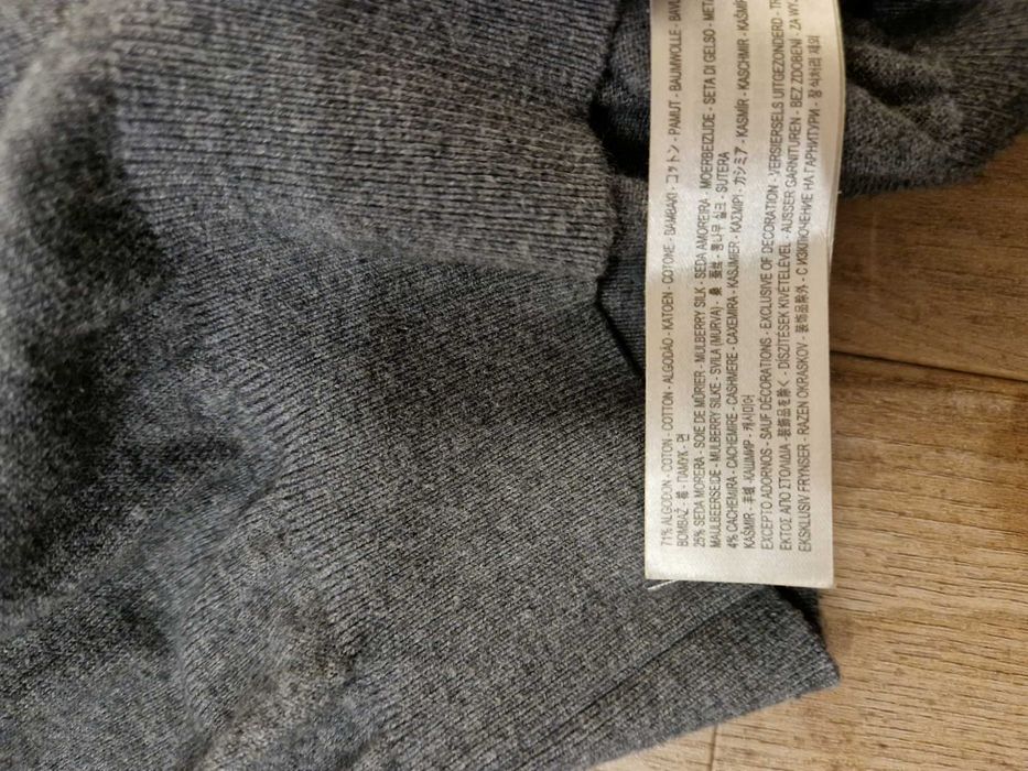 Massimo Dutti sweter męski kaszmir rozm. S (36)
