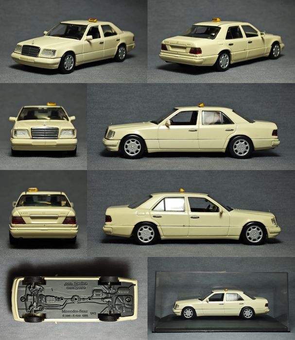 Модели 1/43 Mercedes 190E, W100, 116, 123, 124, 211 (Minichamps)