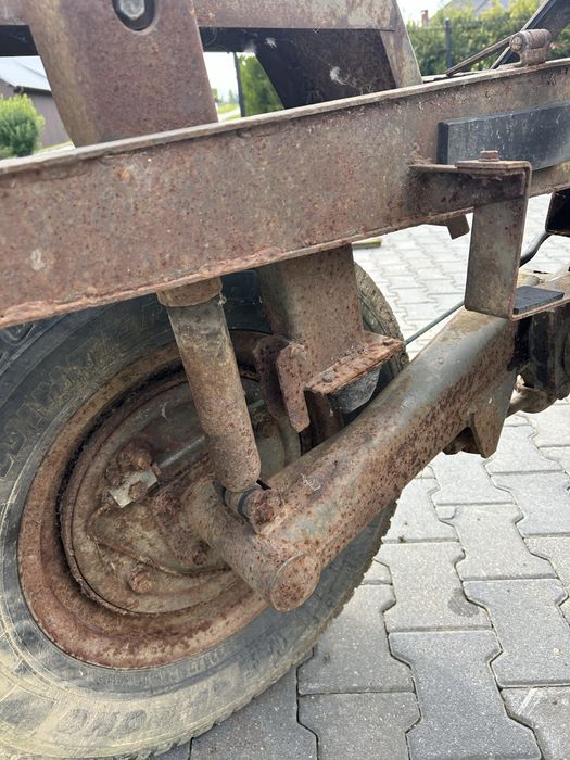 Podwozie dwukołówka beczkowóz