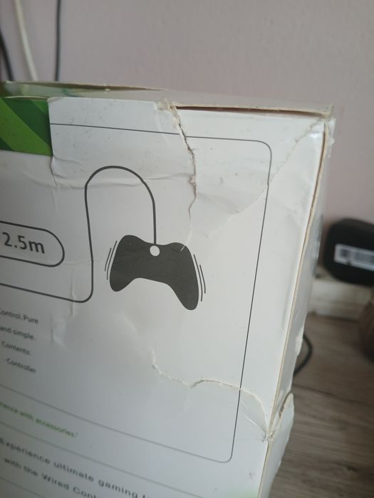Pad  XBOX 360 przewodowy kontroler USB biały