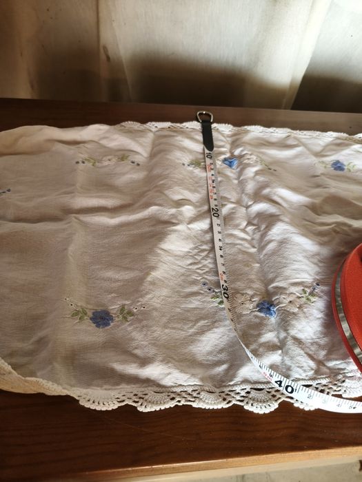 Conjunto 3 panos bordados