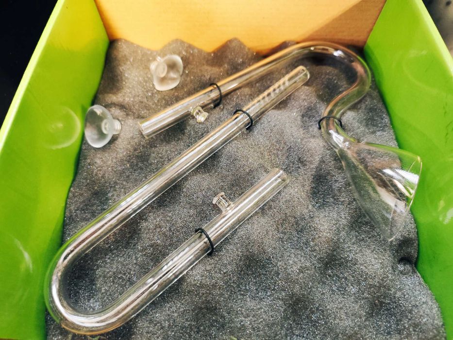 Zestaw Aquael szklane rurki wlot i wylot do KANI