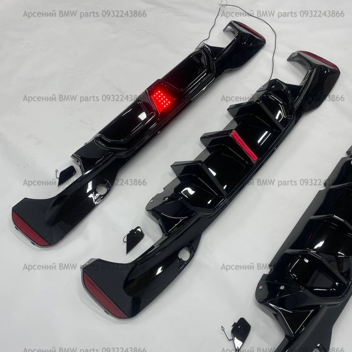 Диффузор накладка bmw g30 г30 бмв m5f90 m5 cs дифузор f1 стоп f1 стиль