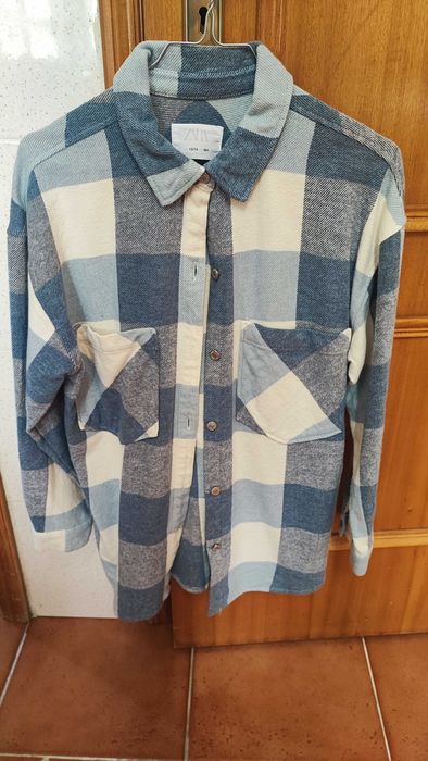 Camisa flanela Unisexo da ZARA - NOVA