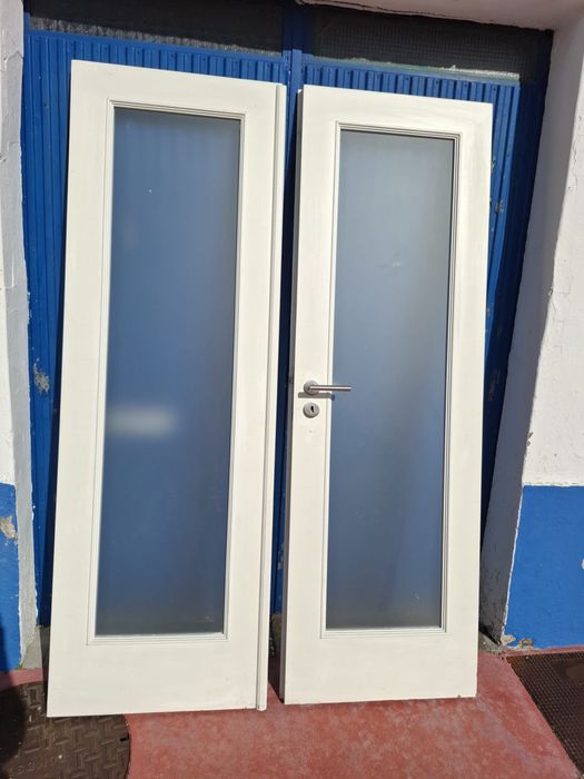 Porta Dupla com vidro