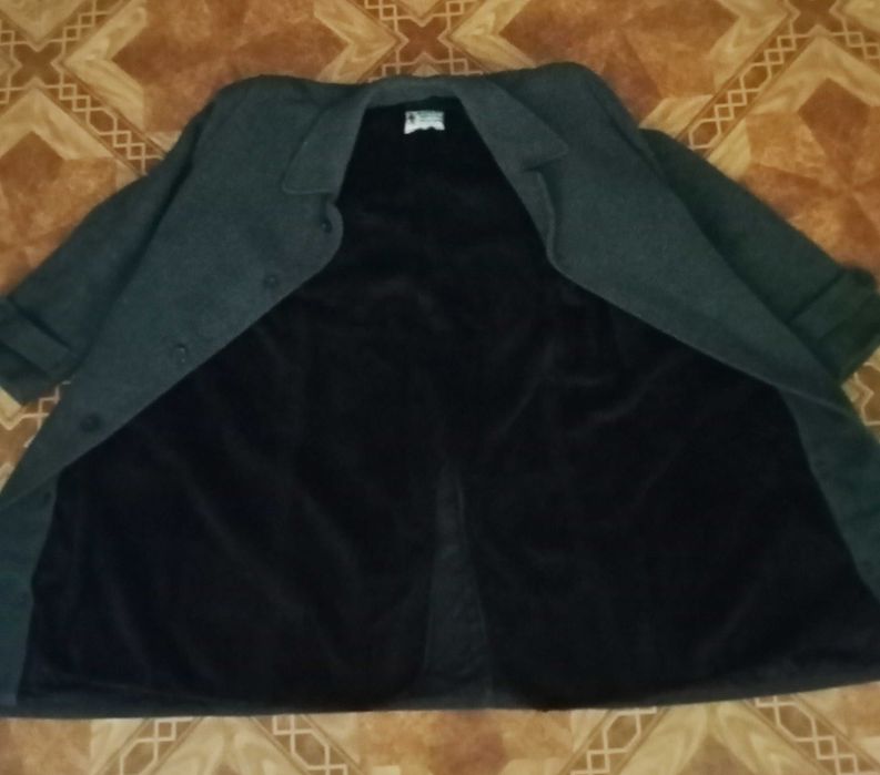 Пальто мужское из драпа, "дипломат" 54.