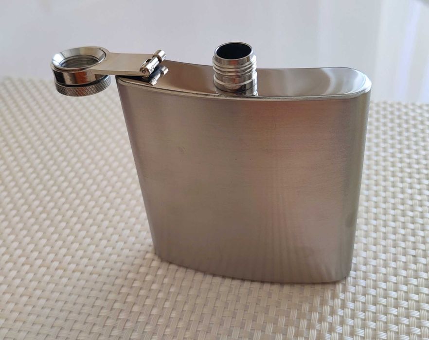 Дорожная подарочная фляжка фляга 6oz, 180мл