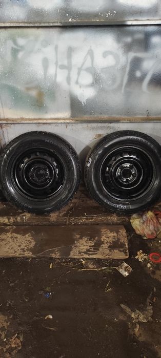 Сталеві диски R15 з резиною