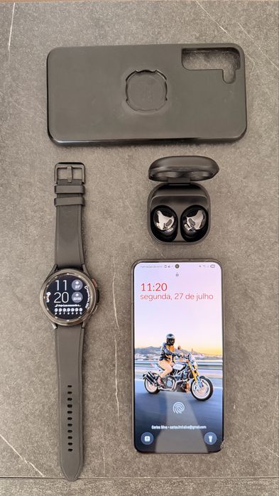 Samsung S22 Plus + Watch 4 Classic 46mm + Galaxy Buds Pro Black