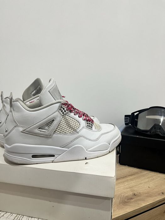 Jordan 4 pure money custom lace