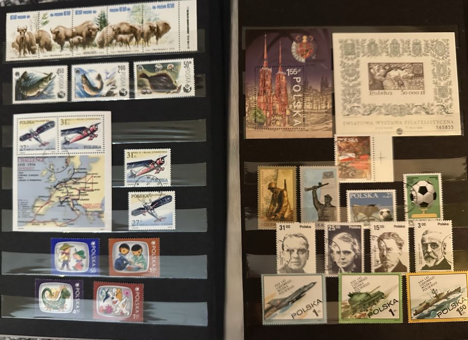 Klaser znaczki pocztowe