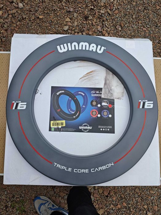 Okazja! Winmau Blade 6 Ring Ochronny Szary do Tarczy Dart