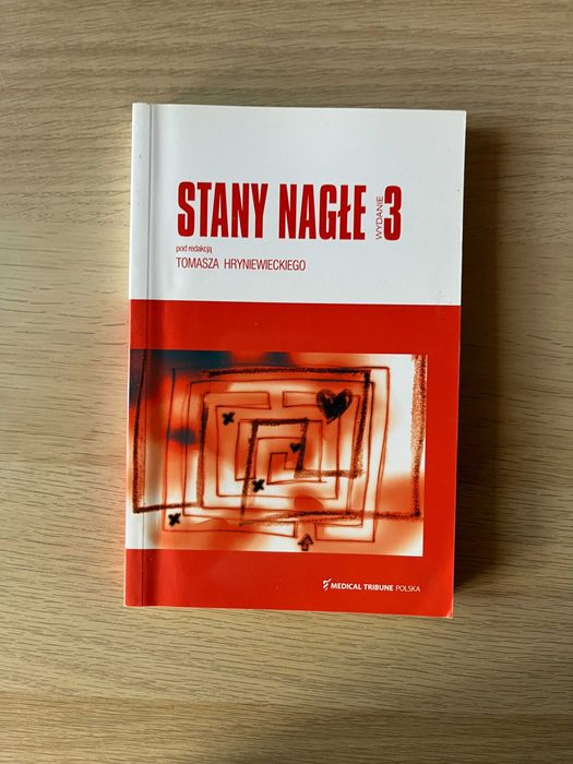 Stany nagłe , 3 ; Hryniewiecki ; stan idealny ; wyd. III rozszerzone