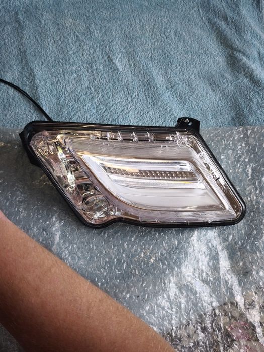 luz de circulação diurna (DRL) LED para o para-choque dianteiro, compatível com os modelos Volvo S60 e V60 de 2011 a 2013(esquerdo).