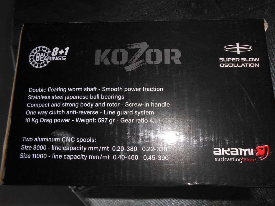 Carreto AKAMI Kozor Blue NOVO