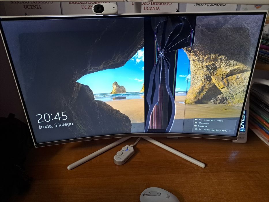 Monitor samsung 32" curved