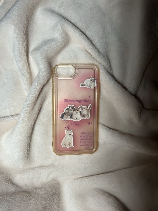 Чехол на айфон 8/7 + с бортиками