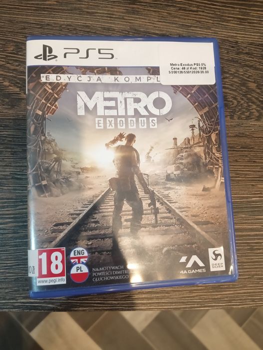 Gra METRO exodus ps5