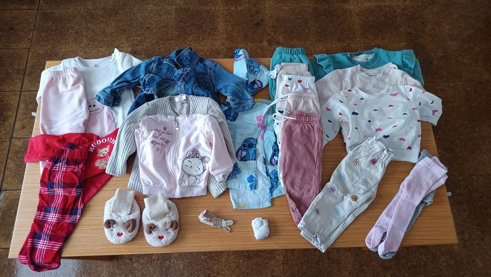 Conjunto de roupa para menina