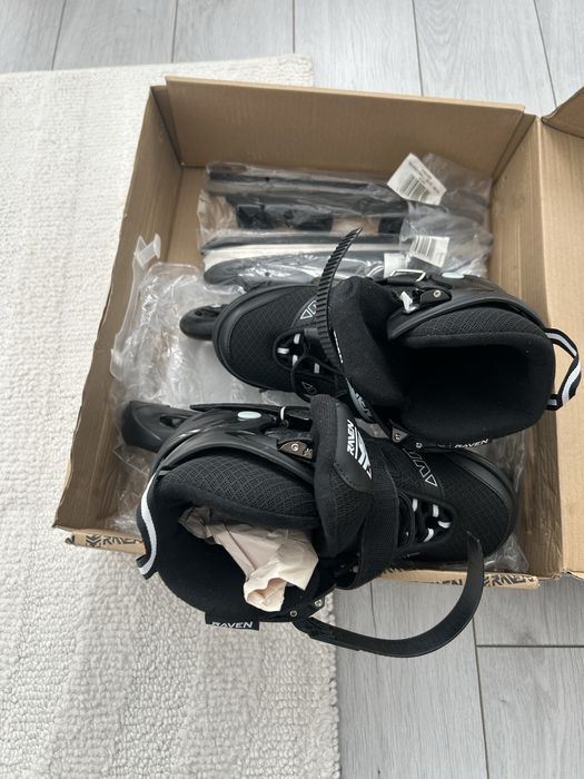 Rolki/łyżwy 2w1 Raven Drill Black 39-41